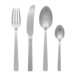 Grand Prix bestekset 16-delig, Matte steel