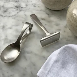 Grand Prix kinderbestek en slabbetje 3-delig, Polished steel