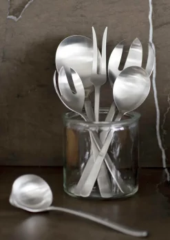 Grand Prix saladebestek 18,5 cm 2-delig, Matte steel