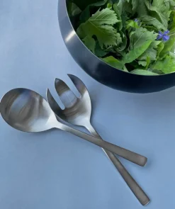 Grand Prix saladebestek 23,5 cm 2-delig, Matte steel