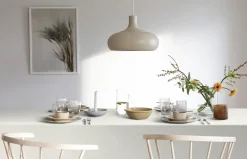 Gåsöga tafelkleed ongebleekt, 150x250 cm