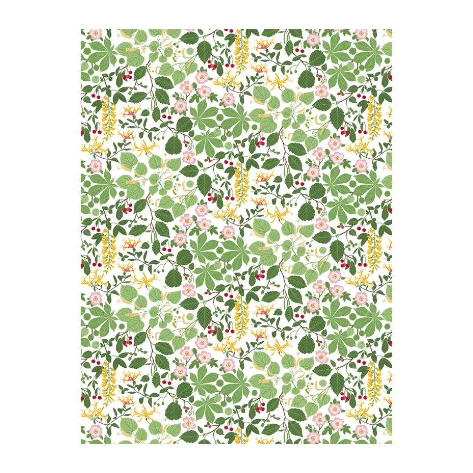 Haga gewaxt tafelkleed, Groen