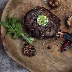 Hailey dienblad 40 cm, Natuur