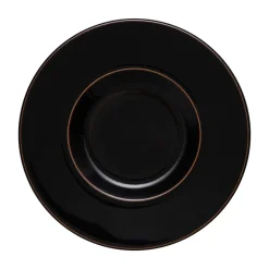 Halo Brew schotel voor bij espressokop, Zwart