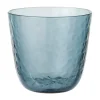 Hammered tumbler 15 cl, Blauw