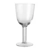 Hammered witte wijn glas 30 cl, Helder