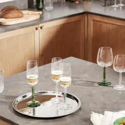 Hammershøi Champagneglas 24 cl 2pack, Groen