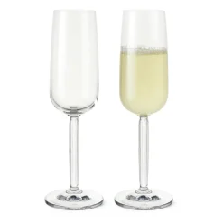 Hammershøi Champagneglas 24 cl 2pack, Transparant