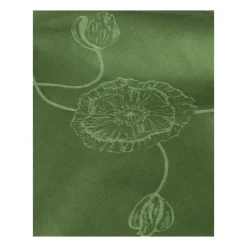 Hammershøi Poppy tafelkleed damast groen, 150x200 cm