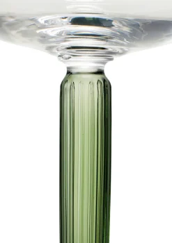 Hammershøi rodewijnglas 49 cl 2-pack, Doorzichtig-groen