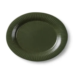 Hammershøi serveerschaal, Donkergroen