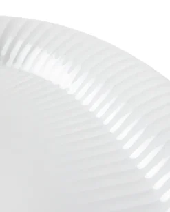 Hammershøi serveerschaal ovaal 40x22,5 cm, Wit