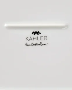 Hammershøi serveerschaal ovaal 40x22,5 cm, Wit