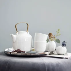 Hammershøi theepot, white (wit)
