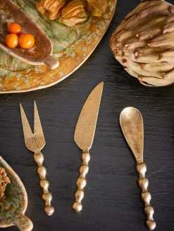 Haolin kaasmessen 3-delig, Messing