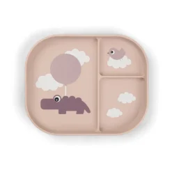 Happy Clouds foodie kinderbord 18x22 cm, Powder