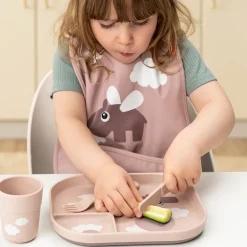 Happy Clouds foodie kinderbord 18x22 cm, Powder