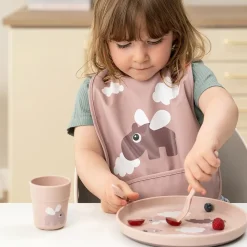 Happy Clouds foodie kinderservies Ø20 cm, Powder