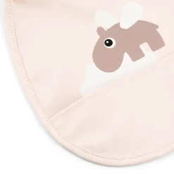 Happy Clouds Tiny slabbetje 2-pack, Powder