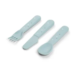 Happy Dots foodie bestekset 3-delig, Blue