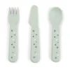 Happy Dots foodie bestekset 3-delig, Green