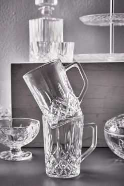 Harvey koffieglas met oor 27,5 cl 4-pack, Helder