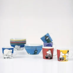 Hattifattener Moomin kom, oranje