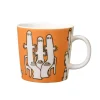 Hattifattener Moomin mok, oranje