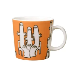 Hattifattener Moomin mok, oranje