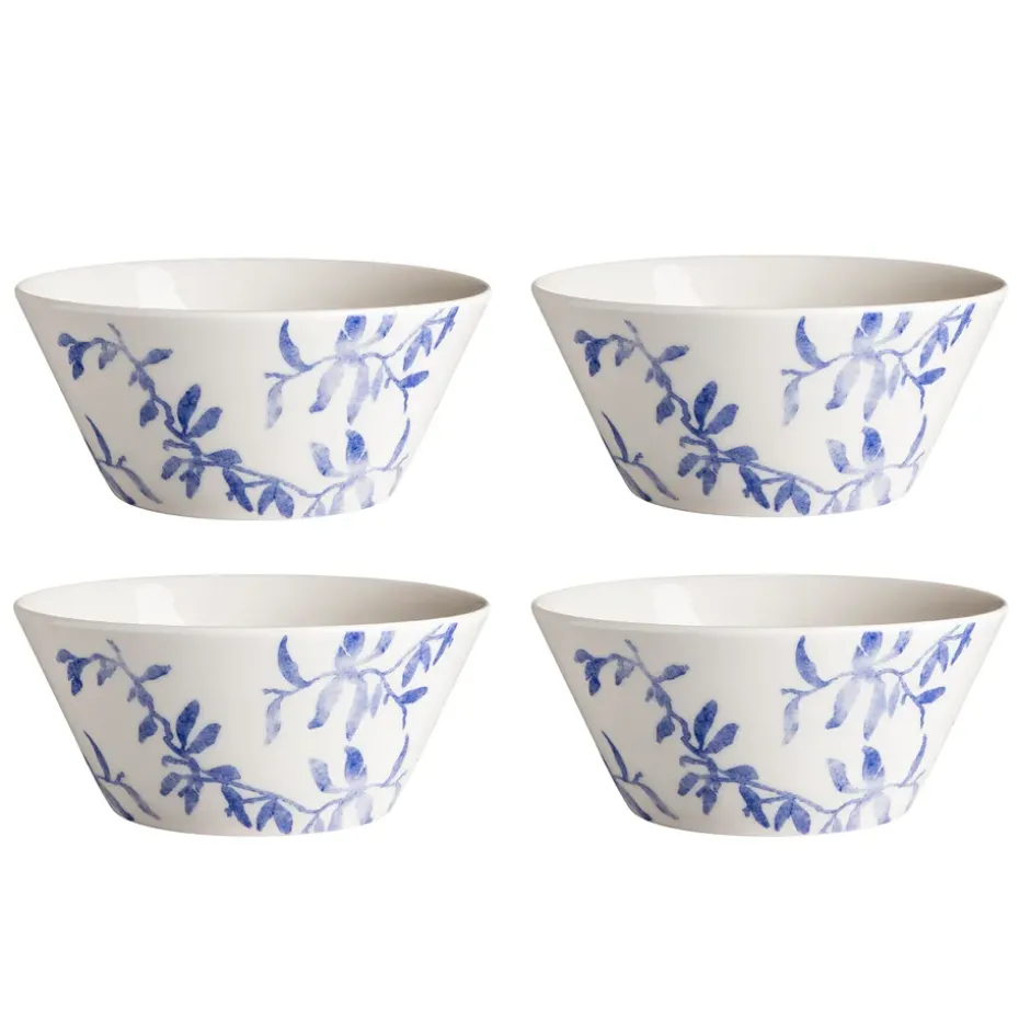 Havspil kom 60 cl 4-pak, blauw-wit