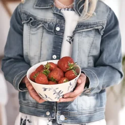 Havspil kom 60 cl 4-pak, blauw-wit