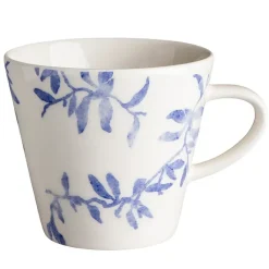 Havspil mok 30 cl 4-pak, blauw-wit