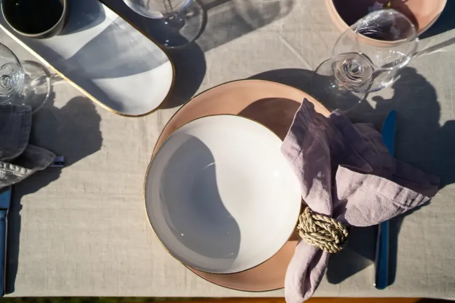 Heirol x Nosse Edge diep bord Ø20 cm, Gold