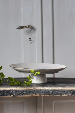 Heirol x Nosse Edge taartplateau Ø32 cm, Wit