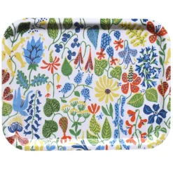 Herbarium geel dienblad, 36x28 cm