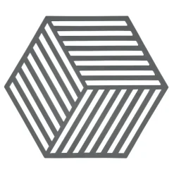 Hexagon pannenonderzetter, cool grey (koelgrijs)