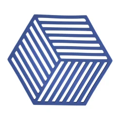 Hexagon pannenonderzetter, Indigo