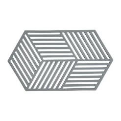 Hexagon pannenonderzetter groot, Cool Grey