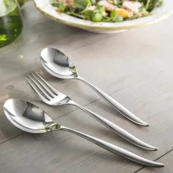 Hidcote Bright serveerbestek 3-delig, Roestvrij staal