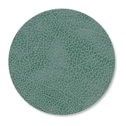 Hippo onderzetter (glazen) circle, pastelgroen