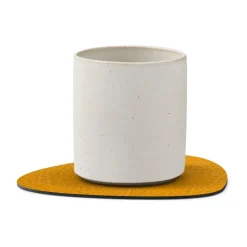 Hippo onderzetter (glazen) curve, curry