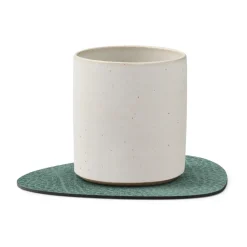 Hippo onderzetter (glazen) curve, pastelgroen