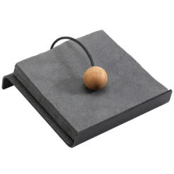 Hippo String servethouder, Zwart-antraciet