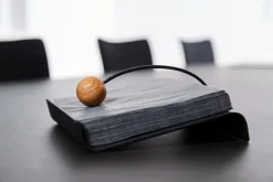 Hippo String servethouder, Zwart-antraciet