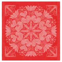 Hjärtbo servet 35x35 cm, Rood