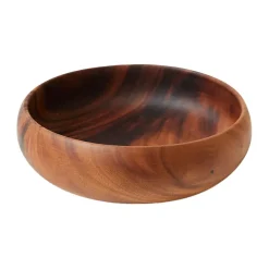 HKliving schaal Ø25,4 cm, Acacia