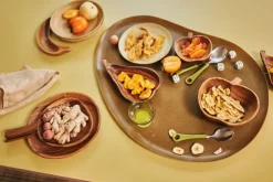 HKliving serveerblad L, Acacia