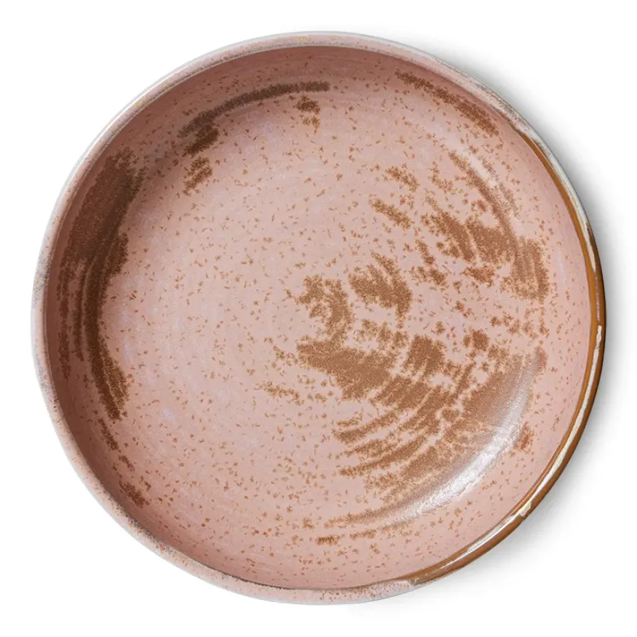 Home Chef diep bord large Ø21,5 cm, Rustic pink