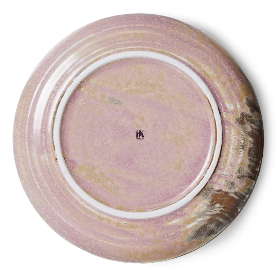 Home Chef diep bord large Ø21,5 cm, Rustic pink