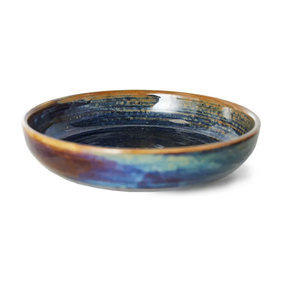 Home Chef diep bord medium Ø19,3 cm, Rustic blue